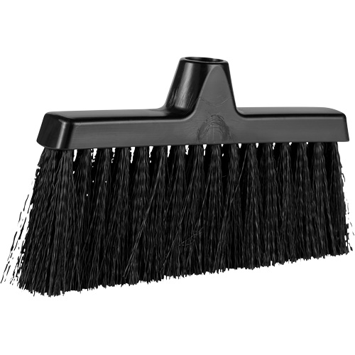 ColorCore Angle Head Broom, Medium Bristles, 10", Polypropylene, Black Equipment World