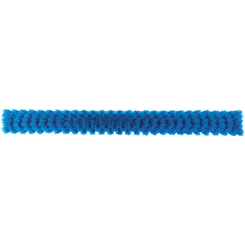 ColorCore Push Broom, Fine Bristles, 24", Polypropylene, Blue Equipment World