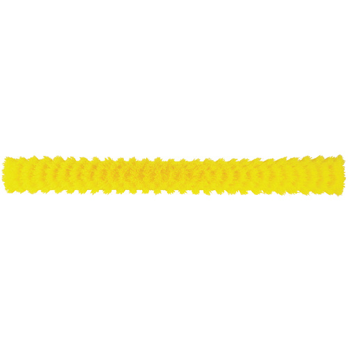 ColorCore Push Broom, Fine Bristles, 24", Polypropylene, Yellow Equipment World