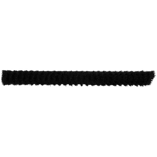 ColorCore Push Broom, Fine Bristles, 24", Polypropylene, Black Equipment World