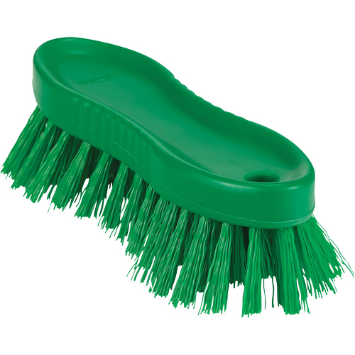 Brosse &agrave; main ColorCore, Soies Ferme, Longueur de 6", Vert Equipment World