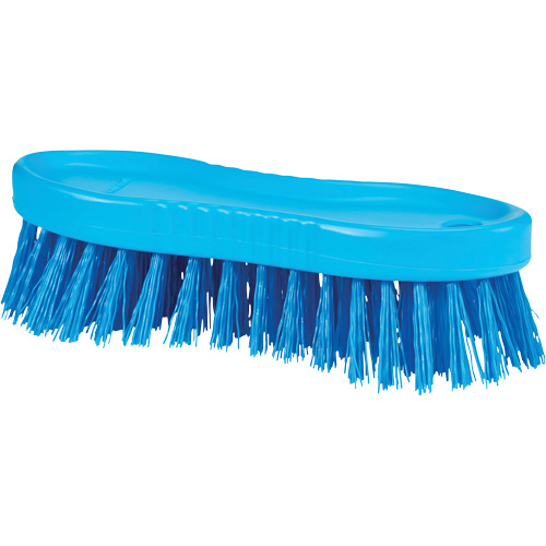 Brosse &agrave; main ColorCore, Soies Ferme, Longueur de 6", Bleu Equipment World