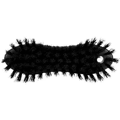 ColorCore Hand Brush, Stiff Bristles, 6" Long, Black Equipment World