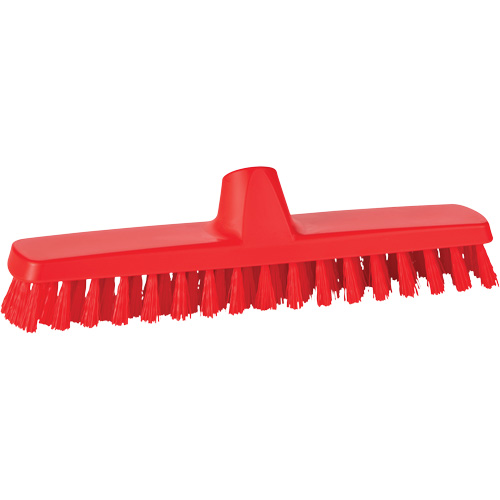 ColorCore Wall Brush, Stiff Bristles, 12" Long, Red Equipment World