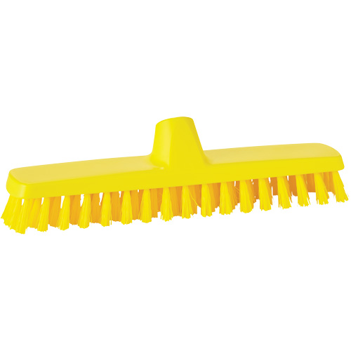 ColorCore Wall Brush, Stiff Bristles, 12" Long, Yellow Equipment World