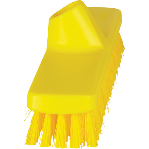 ColorCore Wall Brush, Stiff Bristles, 12" Long, Yellow Equipment World