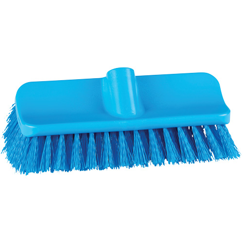 ColorCore High-Low Brush, Stiff Bristles, 10" Long, Blue Equipment World