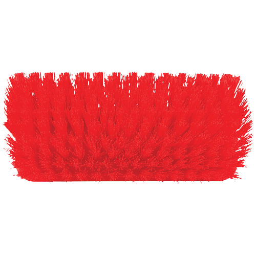 ColorCore High-Low Brush, Stiff Bristles, 10" Long, Red Equipment World