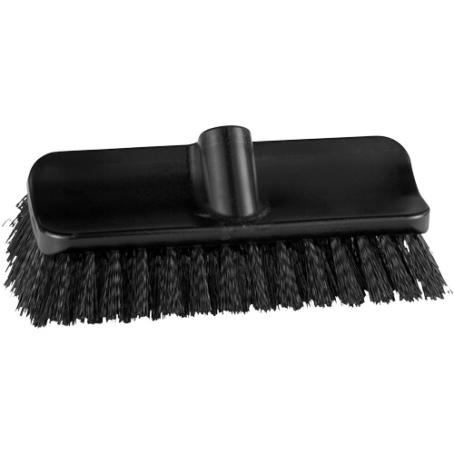 ColorCore High-Low Brush, Stiff Bristles, 10" Long, Black Equipment World