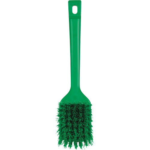Brosse &agrave; manche court ColorCore, Soies Ferme, Longueur de 12", Vert Equipment World