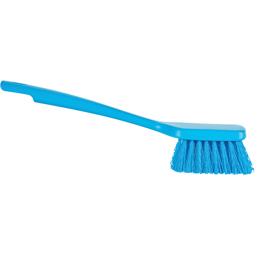 ColorCore Short Handle Brush, Stiff Bristles, 12" Long, Blue Equipment World