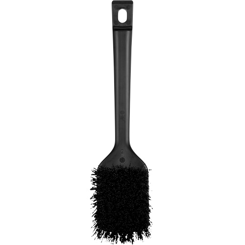 ColorCore Short Handle Brush, Stiff Bristles, 12" Long, Black Equipment World