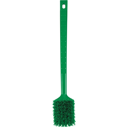 Brosse &agrave; manche long ColorCore, Soies Ferme, Longueur de 20", Vert Equipment World
