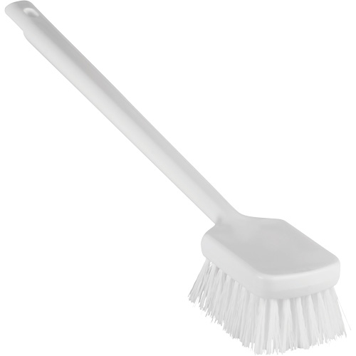 Brosse &agrave; manche long ColorCore, Soies Ferme, Longueur de 20", Blanc Equipment World