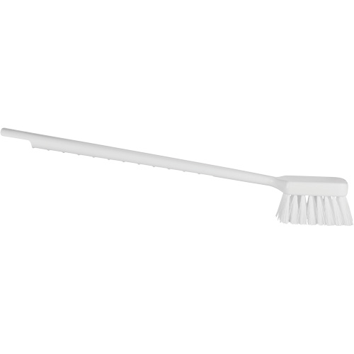 Brosse &agrave; manche long ColorCore, Soies Ferme, Longueur de 20", Blanc Equipment World