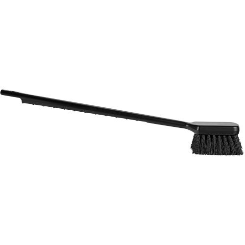 ColorCore Long Handle Brush, Stiff Bristles, 20" Long, Black Equipment World