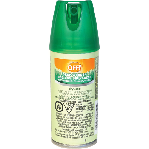 OFF! Deep Woods&reg; Insect Repellent, 25% DEET, Spray, 100 ml Equipment World