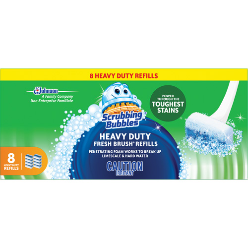 Scrubbing Bubbles&reg; Fresh Brush&reg; Toilet Brush Heavy-Duty Refills, Refill Equipment World