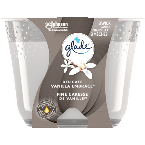 Glade&reg; 3-Wick Candle, Delicate Vanilla Embrace Equipment World