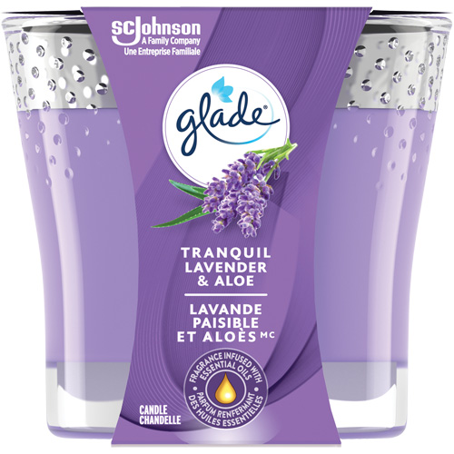 Glade&reg; 2-in-1 Candle, Lavender & aloe Equipment World