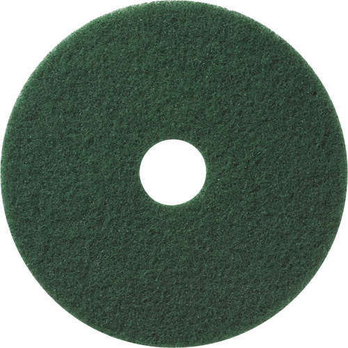 Floor Pads, 12", Scrubbing/Stripping, Green Equipment World