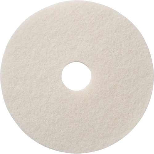 Floor Pads, 12", Polish, White Equipment World
