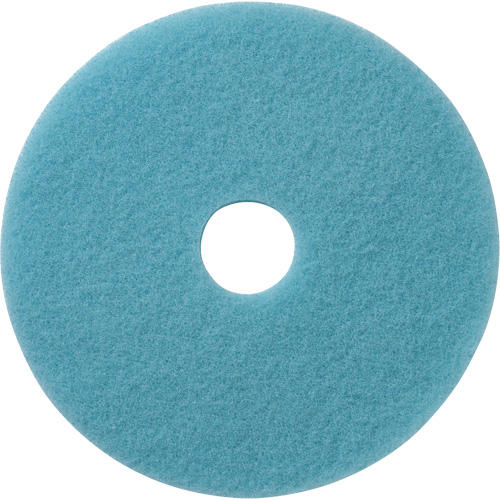 Luster Lite Floor Pads, 19", Burnishing, Light Blue Equipment World