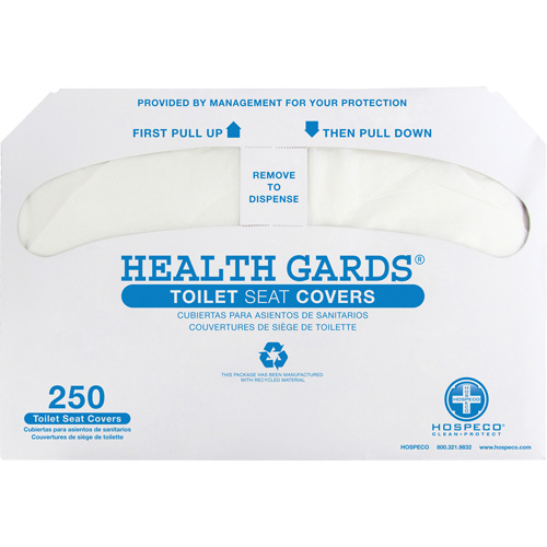 Health Gards&reg; Half-Fold Toilet Seat Covers Equipment World