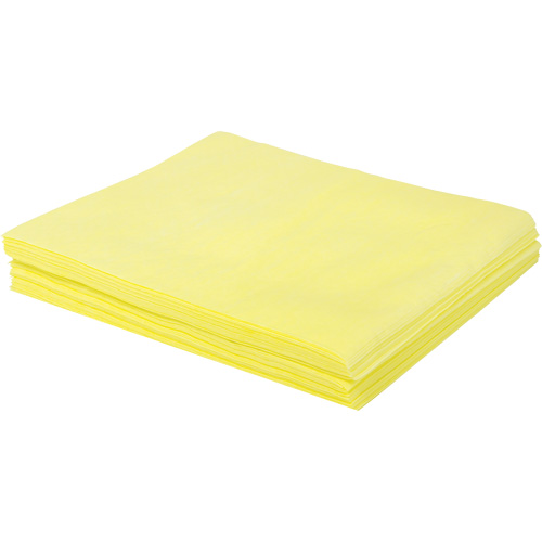 TaskBrand&reg; Medium-Duty Oil-Treated Duster, Polyester, Yellow Equipment World