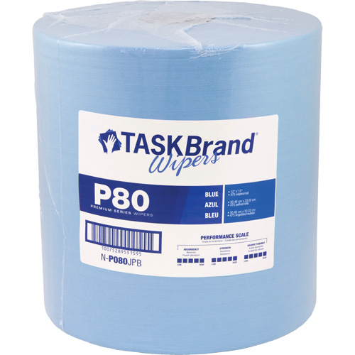 Chiffons de premi&egrave;re qualit&eacute; P80 TaskBrand, Robuste, 13" lo x 12" la Equipment World