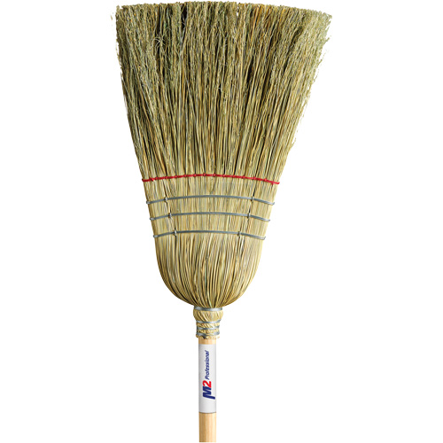 Heavy-Duty Corn Broom, 1-String, Wood Handle Equipment World