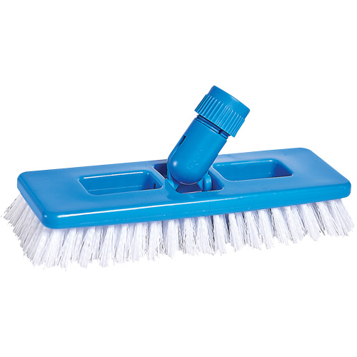 Universal Scrub & Grout Brush, 9" L, Polypropylene Bristles, White Equipment World