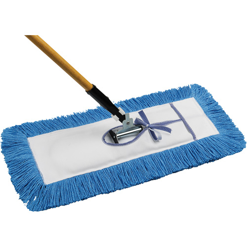 Static-H Dust Mop with Handle, Tie-On Style, Nylon, 24" L x 5" W Equipment World