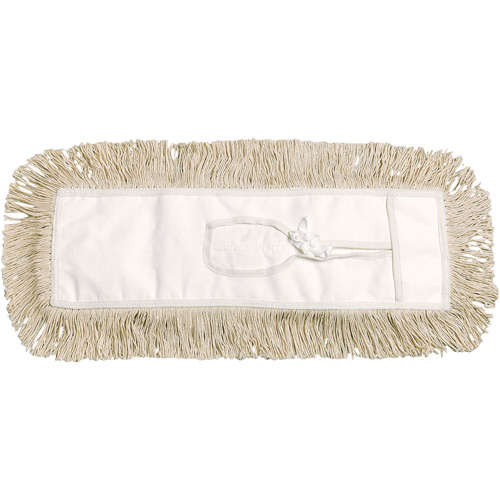 Dust Mop, Tie-On Style, Cotton, 24" L x 5" W Equipment World