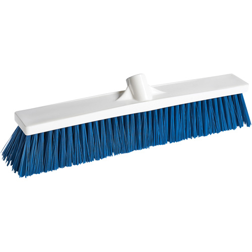 Foodservice Push Broom, Medium Bristles, 24", Polyester, White Equipment World