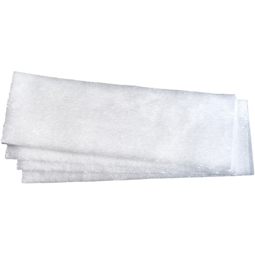 Static Attack Mop Sheets, Polyethylene, White Equipment World