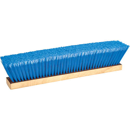 Ryno Push Broom Head, 36", Fine, PVC Bristles Equipment World