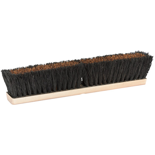 Push Broom Head, 36", Coarse/Medium, Tampico/Palmyra Bristles Equipment World