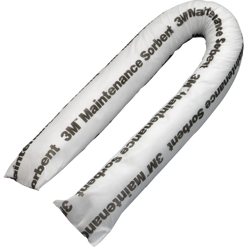 Maintenance Sorbent Mini-Boom, Universal, 4' L x 3" W, 15.6 gal Absorbancy Equipment World
