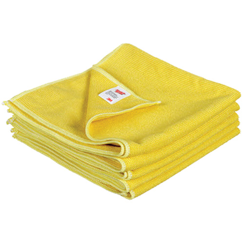 Scotch-Brite High Performance Cleaning Cloth, Microfibre, Yellow Equipment World