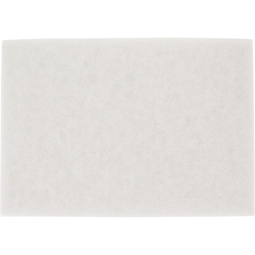 TopLine Speed Floor Pad, 14" x 20", Buffing/Cleaning/Polish, White Equipment World