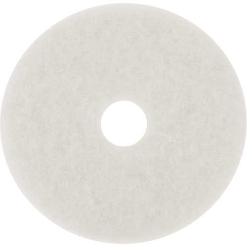 Floor Pad, 10", Buffing/Cleaning/Polish, White Equipment World