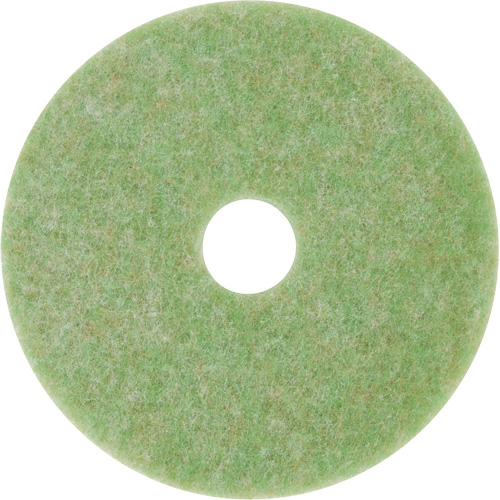 Natural Blend Pad, 12", Scrubbing, Green Equipment World