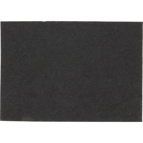 Floor Pad, 14" x 28", Stripping, Black Equipment World