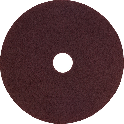 Natural Blend Pad, 13", Scrubbing, Maroon Equipment World