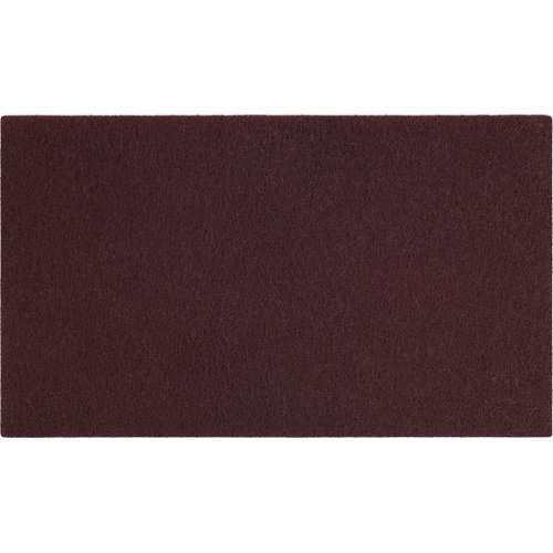 Natural Blend Pad, 14" x 20", Scrubbing, Maroon Equipment World
