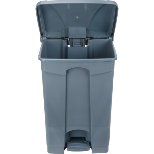 Step-On Garbage Can, Plastic, 12 US gal. Capacity Equipment World