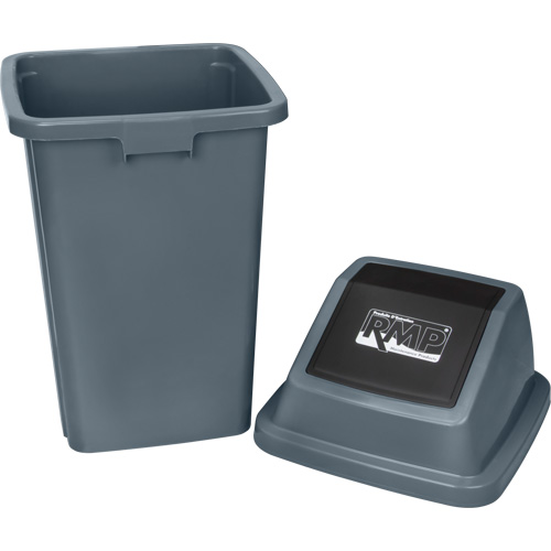 Garbage Can, Plastic, 26 US gal. Equipment World