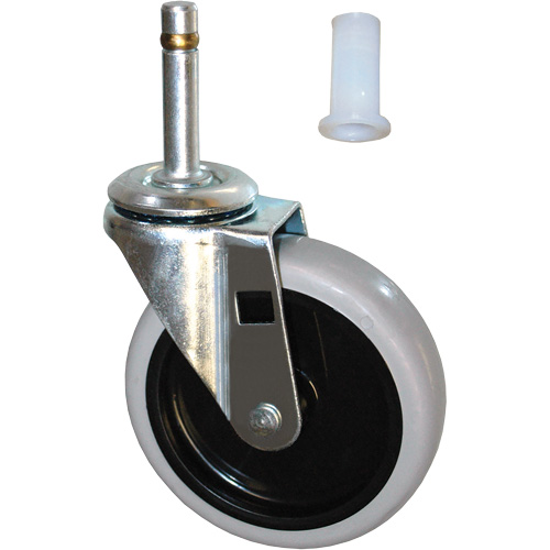Replacement Stem Swivel Caster for Carts Equipment World
