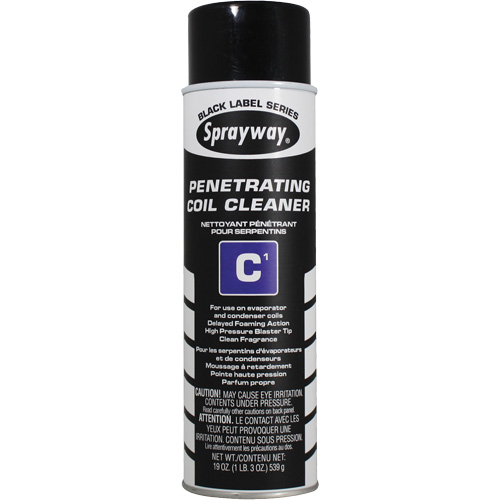 C1 Penetrating Coil Cleaner, 19 fl. oz., Aerosol Can Equipment World